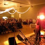 there were so many people the show start had to be delayed to accommodate everyone