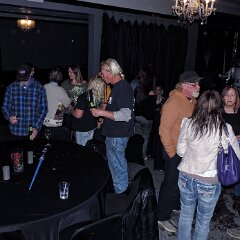 Lots of folks showed up, soem driving a long way, like Rob and Lori Gibson (on the right talking to Chris and Roxanne) who drove from McPherson.