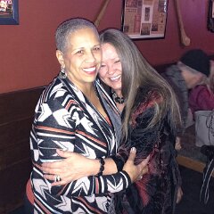 here's Lyn and my sister, Patti Blackwood